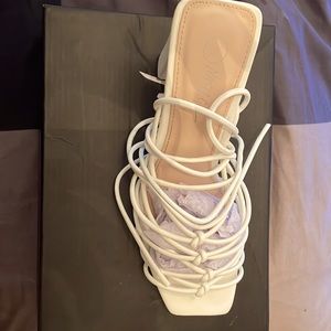 White high heels to sell